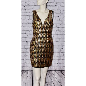 Windsor Sequin Cocktail Party Evening Bodycon New Year's Dress Size Large NWT